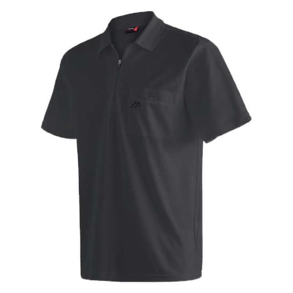 Maier Sports Arwin 2.0 Kortärmad Polotröja Svart 3XL Man
