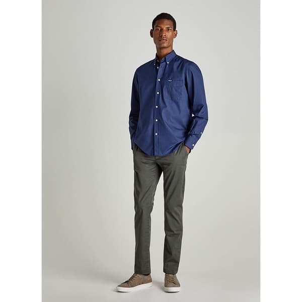 FaÇonnable Club Bd Spw Poplin Skjorte Med Lange ærmer Blå 2XL Mand
