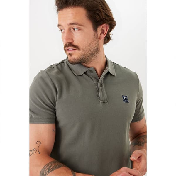 Garcia Z1105 Kortärmad Polotröja Grå XL Man