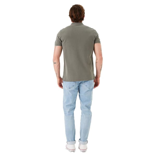 Garcia Z1105 Kortärmad Polotröja Grå XL Man