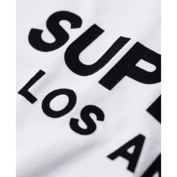 Superdry Luxury Sport Loose T-shirt Med Korta ärmar Vit M Man