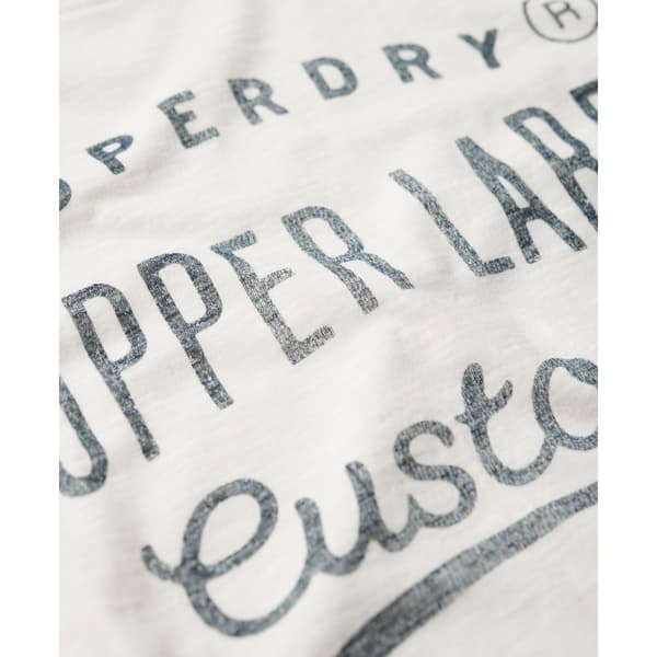 Superdry Copper Label Workwear T-shirt Med Korta ärmar Vit XL Man