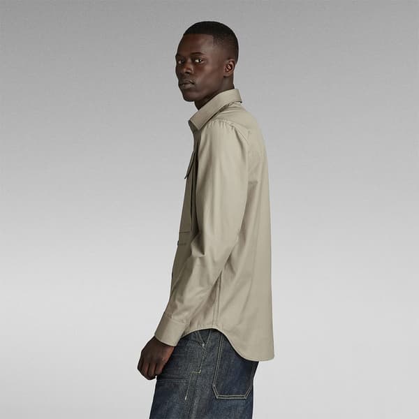 G-star D22971-d384 Regular Fit Skjorta Med Långa ärmar Grönt XL Man