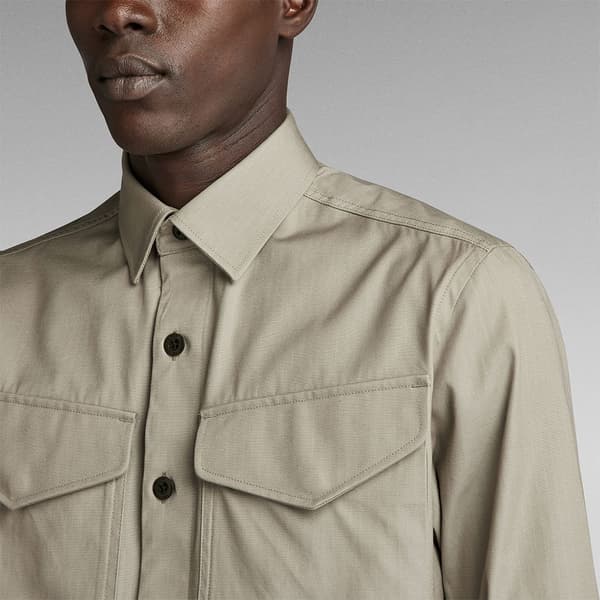 G-star D22971-d384 Regular Fit Skjorta Med Långa ärmar Grönt XL Man