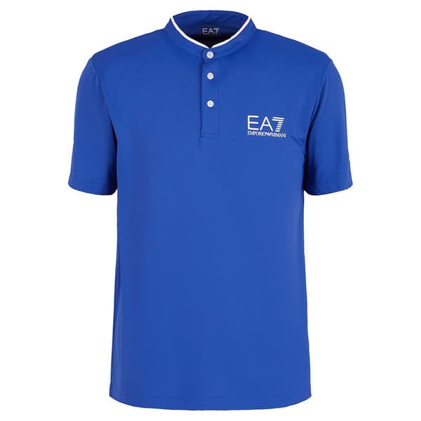 Ea7 Emporio Armani 8npt21-pjemz Kortärmad Polotröja Blå XL Man