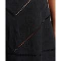 Pikkukuva 5 / 5: Superdry Vintage Cutwork Hihaton T-paita Musta XS Nainen