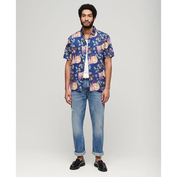 Superdry Hawaiian Kortærmet Skjorte Flerfarvet XL Mand