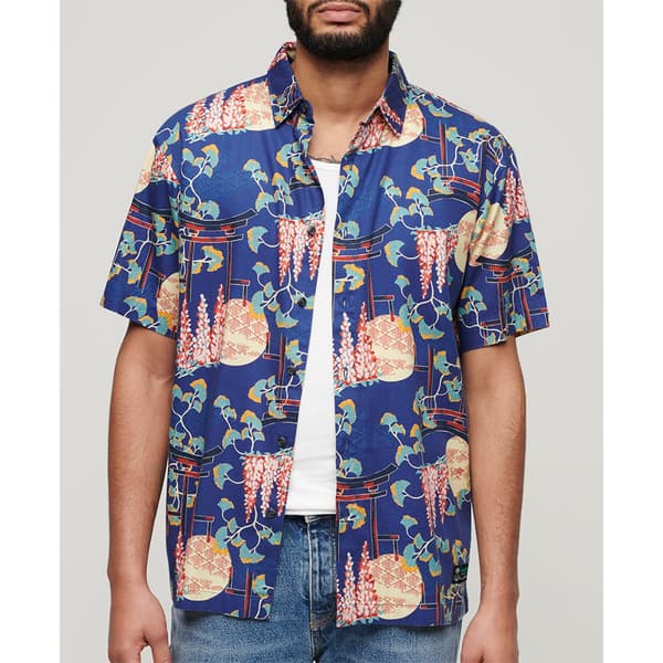 Superdry Hawaiian Kortærmet Skjorte Flerfarvet XL Mand