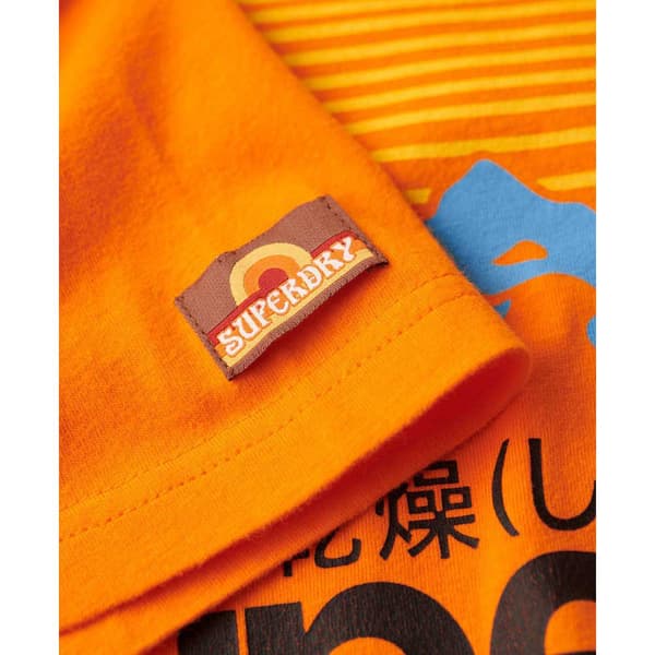 Superdry Great Outdoors Nr Graphic T-shirt Med Korta ärmar Orange 2XL Man
