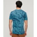 Pikkukuva 2 / 4: Superdry Vintage Overdye Printed Lyhythihainen T-paita Sininen L Mies
