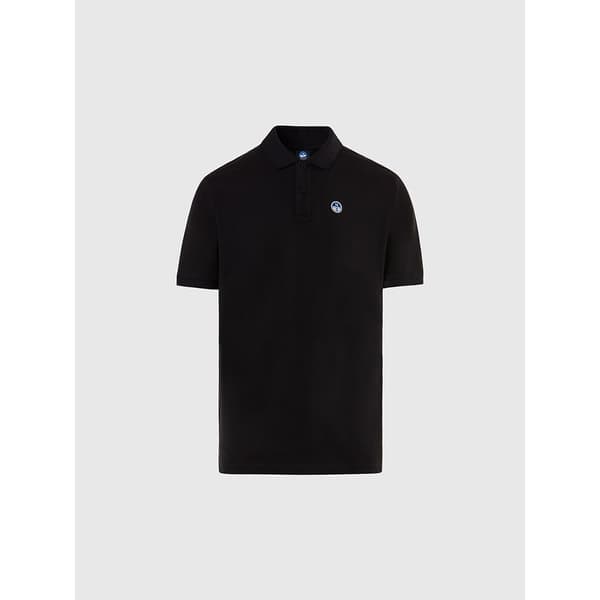 North Sails Basic Kortärmad Polotröja Svart L Man