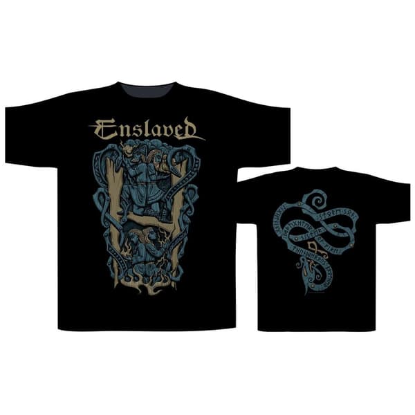 ENSLAVED T-SHIRT - STORM (SMALL)