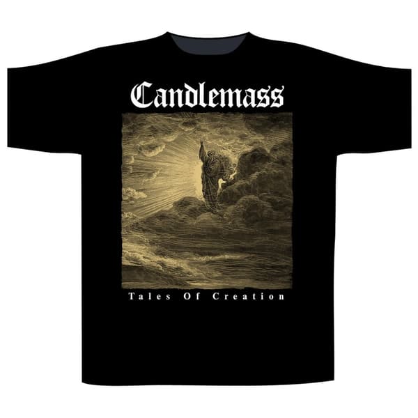 CANDLEMASS T-SHIRT - TALES OF CREATION (SMALL)