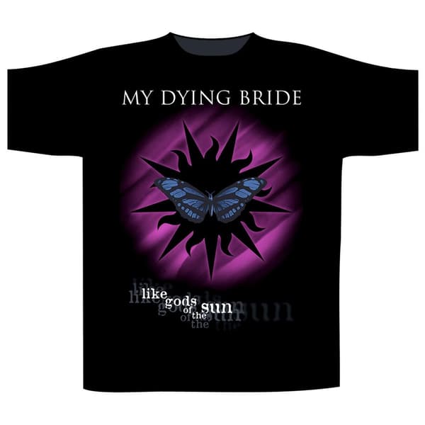 MY DYING BRIDE T-SHIRT - LIKE GODS OF THE SUN (XX-LARGE)