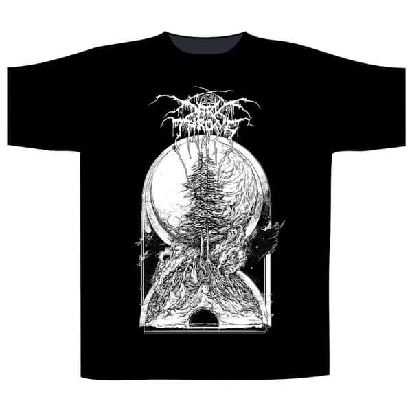 DARKTHRONE T-SHIRT - LONE PINES OF THE LOST PLANET (X-LARGE)