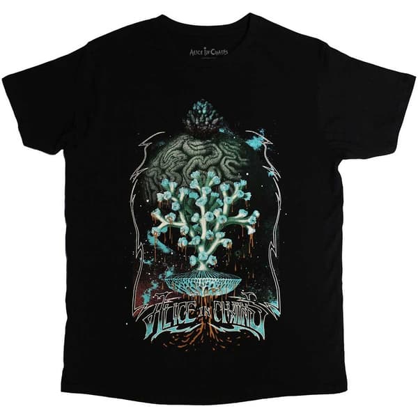 Alice In Chains Unisex T-Shirt: Spore Planet (Medium)
