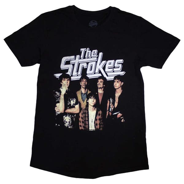 The Strokes Unisex T-Shirt: Band Photo (Small)