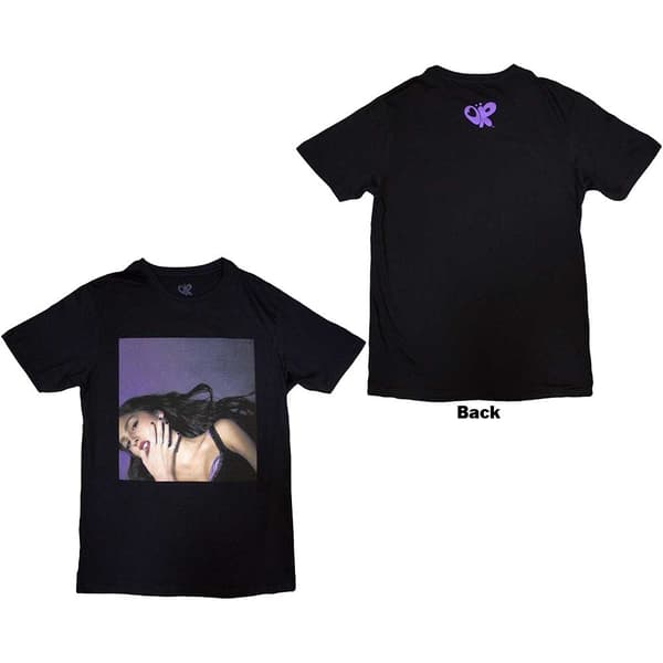 Olivia Rodrigo Unisex T-Shirt: Guts Album Cover (Back Print) (X-Large)