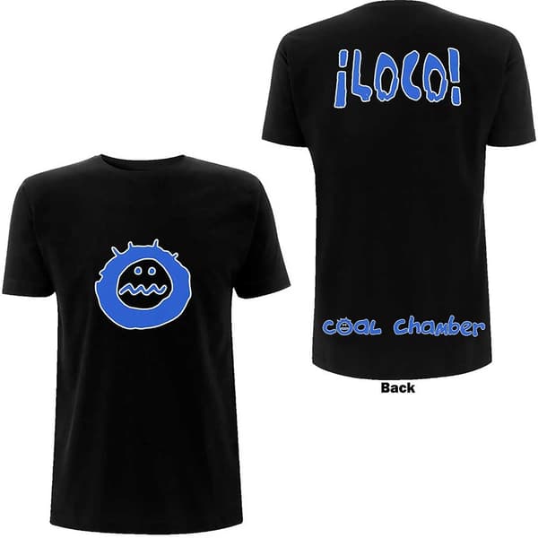 Coal Chamber Unisex T-Shirt: Loco (Back Print) (Medium)