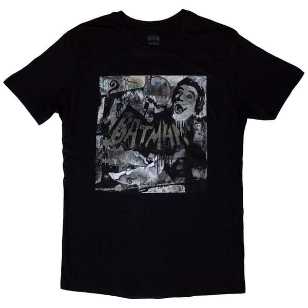 DC Comics Unisex T-Shirt: Batman - Mural (Medium)