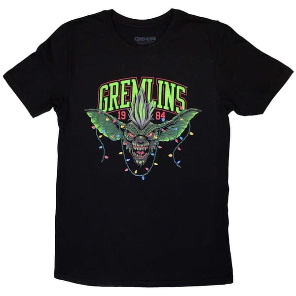 Gremlins Unisex T-Shirt: Stripe 1984 Xmas Lights (Small)