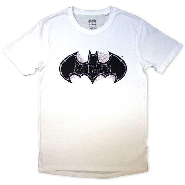 DC Comics Unisex T-Shirt: Batman - Bat Skull & Cobwebs (X-Large)