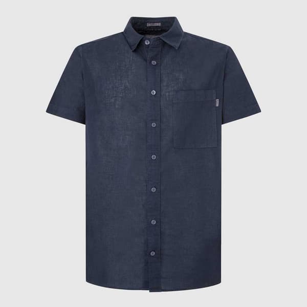 Pepe Jeans Paige Kortærmet Skjorte Blå L Mand
