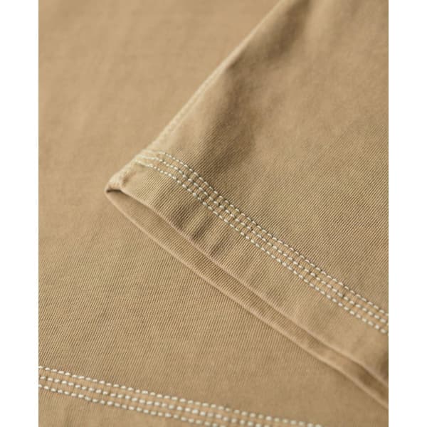 Superdry Contrast Stitch Pocket T-shirt Med Korta ärmar Beige XL Man