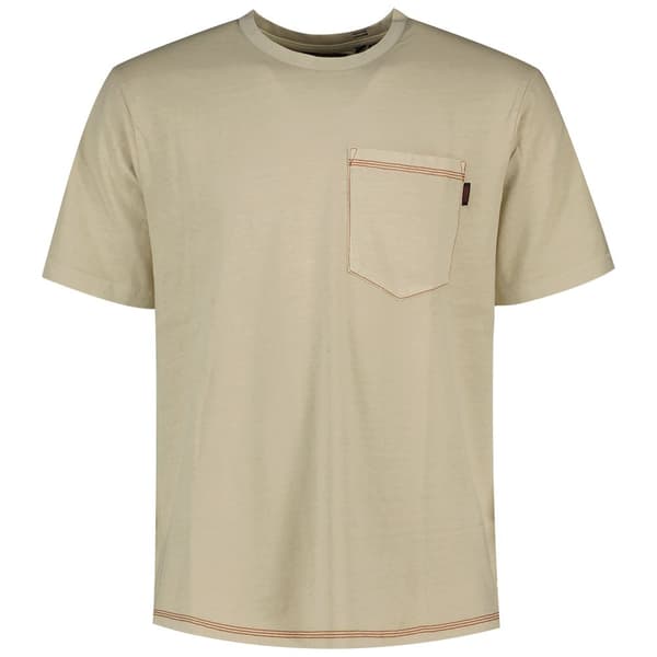 Superdry Contrast Stitch Pocket T-shirt Med Korta ärmar Beige XL Man