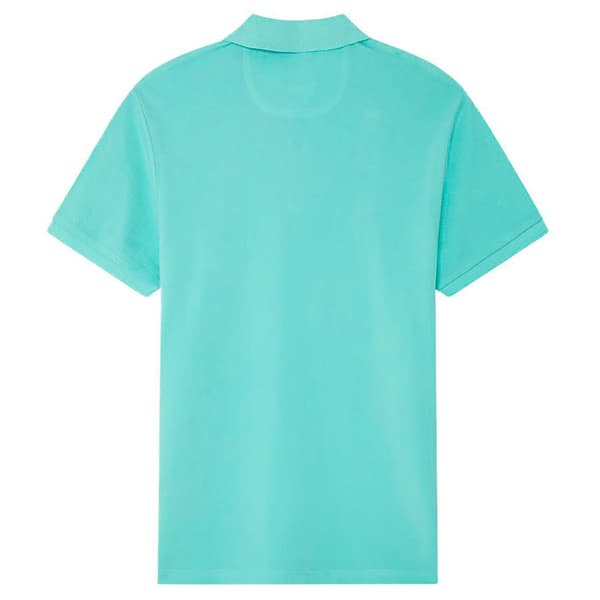 Hackett Slim Fit Logo Kortärmad Polotröja Blå M Man