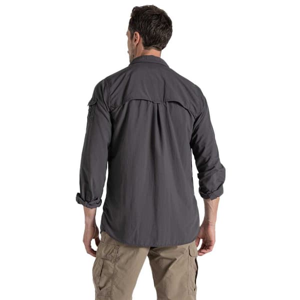 Craghoppers Nosilife Adventure Iii Skjorte Med Lange ærmer Grå 3XL Mand