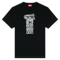 Miniatyrbild 3 av 4: Diesel Diegor K68 T-shirt Med Korta ärmar Svart S Man