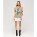 Miniatyrbild 3 av 6: Superdry Tokyo Vl Relaxed T-shirt Med Korta ärmar Beige L Kvinna