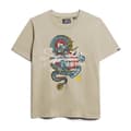 Miniatyrbild 2 av 6: Superdry Tokyo Vl Relaxed T-shirt Med Korta ärmar Beige L Kvinna