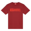 Miniatyrbild 3 av 4: Diesel T Adjust Q7 T-shirt Med Korta ärmar Röd S Man