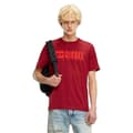 Miniatyrbild 1 av 4: Diesel T Adjust Q7 T-shirt Med Korta ärmar Röd S Man