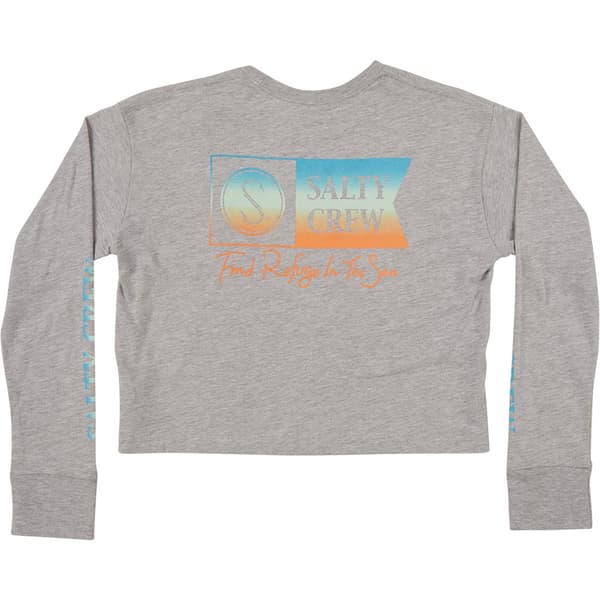Salty Crew Alpha Gradient Pitkähihainen T-paita  L Nainen