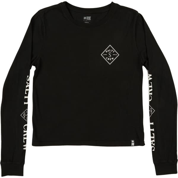 Salty Crew Tippet Skimmer T-shirt Med Lång ärm  M Kvinna