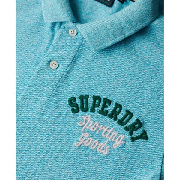 Superdry Vintage Superstate Lyhythihainen Pikeepaita Sininen L Mies