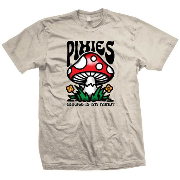 Pixies Mindshroom Band Logo T Shirt