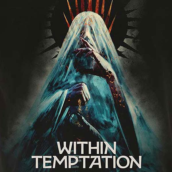 Within Temptation Bleed Out Veil T Shirt