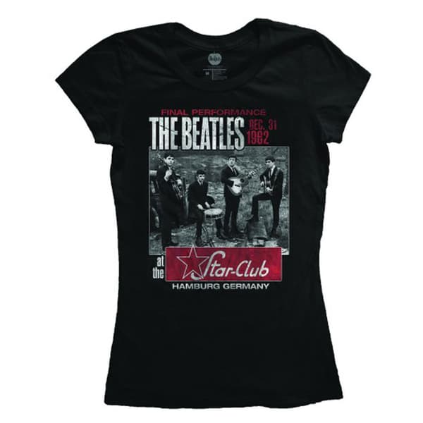 The Beatles Star Club Hamburg Skinny Fit T Shirt