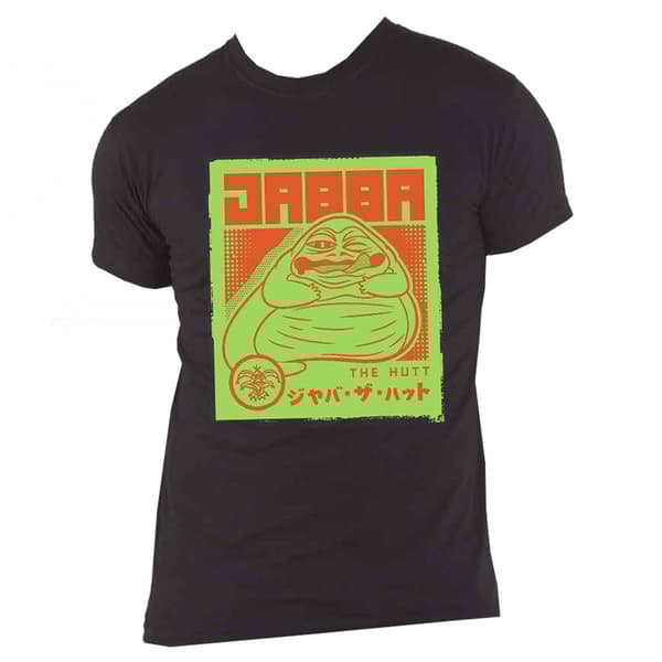 Star Wars Jabba Japanese Logo T Shirt