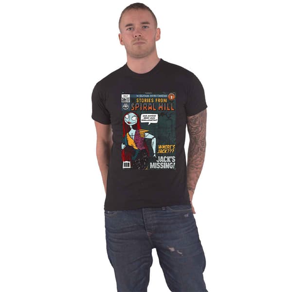 The Nightmare Before Christmas Spiral Hill Sally T Shirt