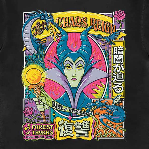Sleeping Beauty Let Chaos Reign T Shirt