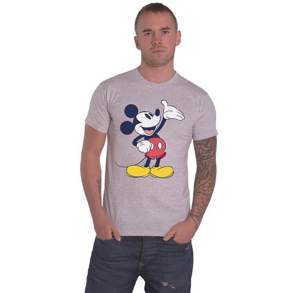 Mickey Mouse Reveal T Shirt Grey S