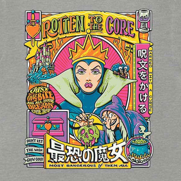 Snow White Evil Queen Rotten To The Core T Shirt