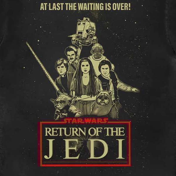 Star Wars Return Of The Jedi Waiting Is Over T Shirt