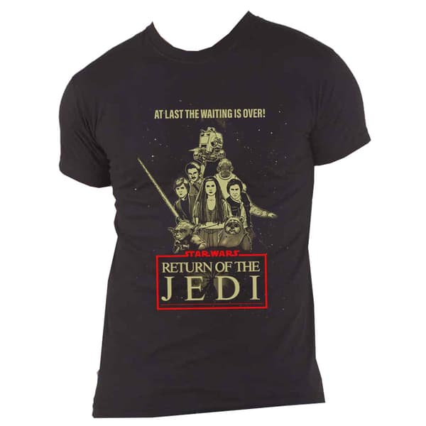 Star Wars Return Of The Jedi Waiting Is Over T Shirt