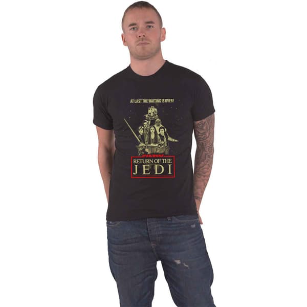 Star Wars Return Of The Jedi Waiting Is Over T Shirt